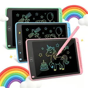 3 Pack LCD Drawing Tablets for Kids - No Stains, No Mess! 8.5" Colorful Electronic Doodle Boards | Lockable Screen, Easy Erase, Ideal for Road Trips, Restaurants & Quiet Play