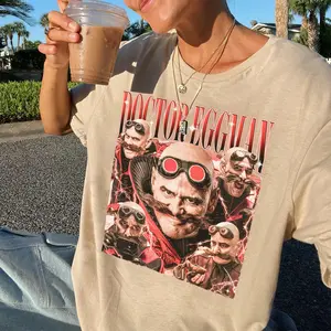 Dr. Eggman shirt, Dr. Eggman 3 shirt, S0.n1c Movie 2024 Tshirt/Sweatshirt/Hoodie