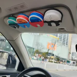 Dip Can Holder for Car Visor - Universal Clip-On Black Organizer, Compact & Durable Holder for Round Cans,Essential Accessory for Zyn Pouches, Perfect for Cars, Trucks, and SUVs, nicotine pouch