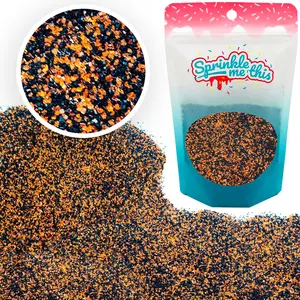 Jack O’Lantern Dust - Spooky Halloween Sprinkles - Orange, Yellow & Gold Edible Glitter for Cakes, Cupcakes, and Treats