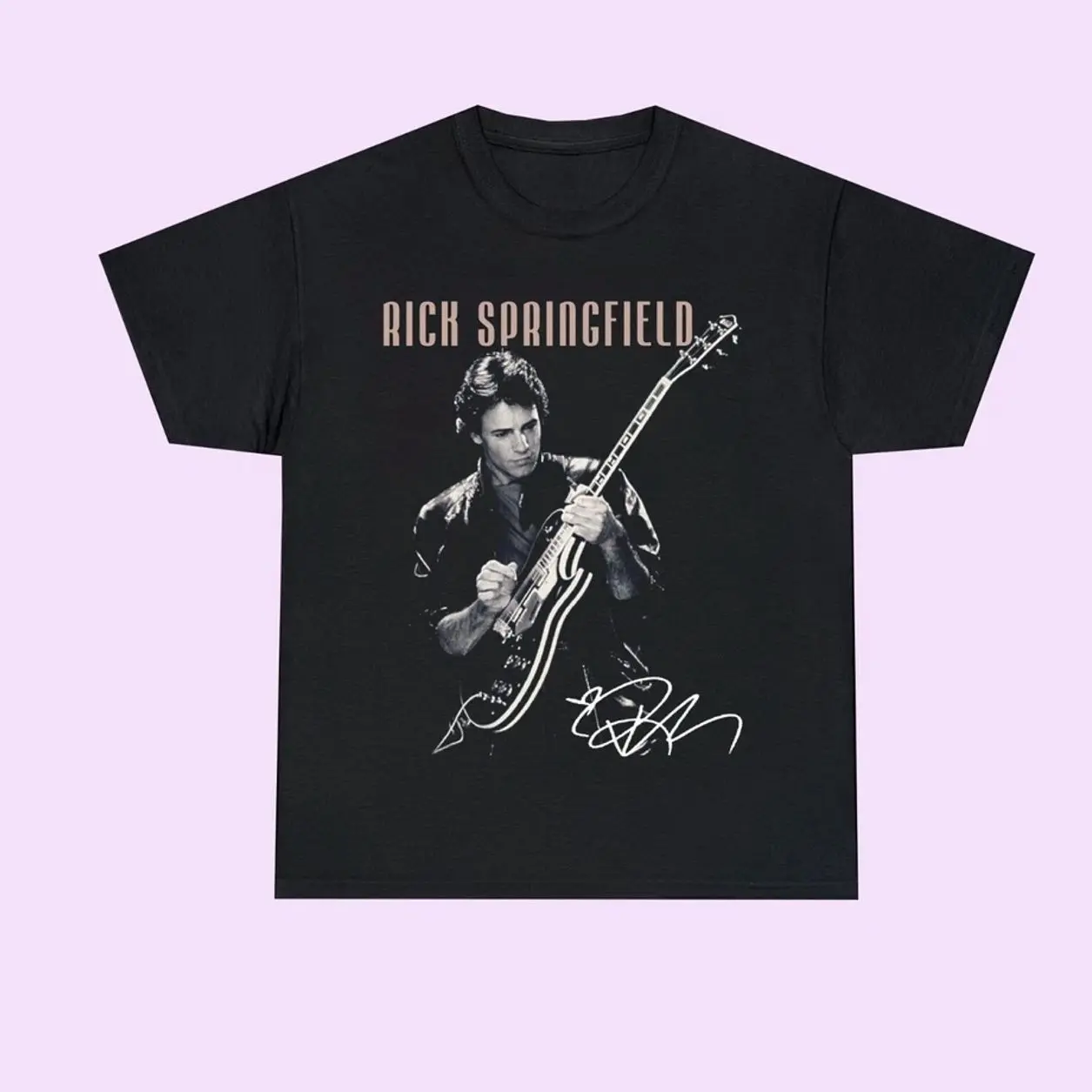 Rick Springfield signature design Gift For Fans Unisex All Size Shirt 1V2477 C