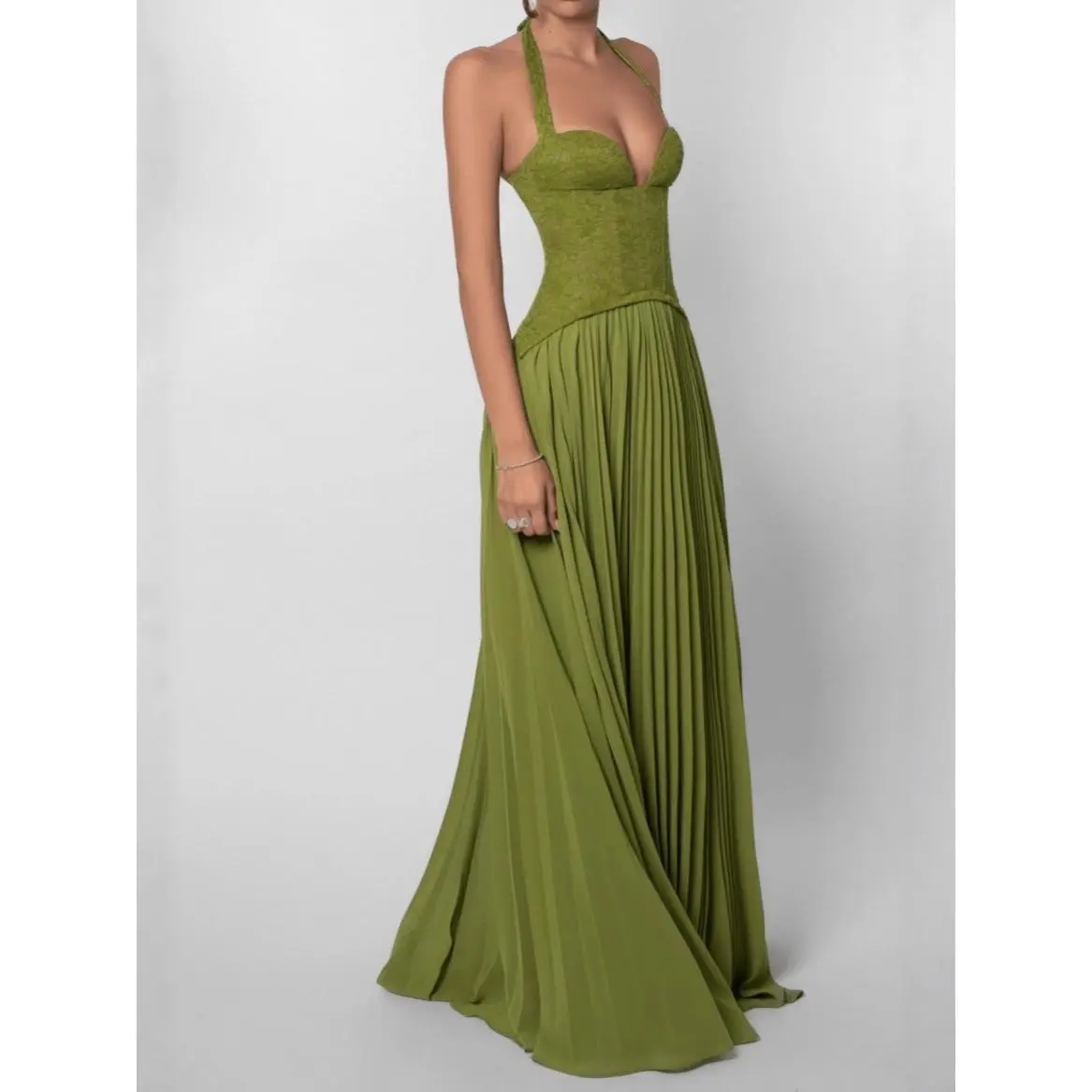 slim fit dress slacks Cute Sage Green Short Homecoming Dress with Long Sleeves,Sexy Party Dr –  Simplepromdress main image 0
