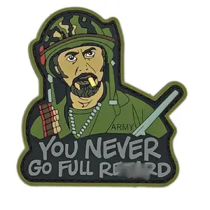Never Go Full Tropic Humor Funny Inspired Tactical Patches