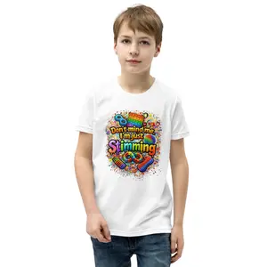 Youth "Don't mind me, I'm just stimming" Short Sleeve T-Shirt