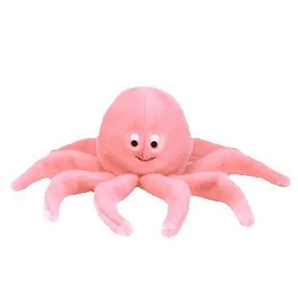 TY Beanie Buddy - INKY the Octopus (11 inch) - MWMTs
