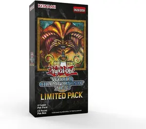 Yu-Gi-Oh! Trading Card Game Limited Edition World Championship 2025 Booster Box - Exclusive Collectible Cards for Competitive Play Konami