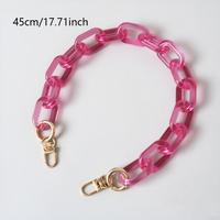 Chain Transparent Rose Red