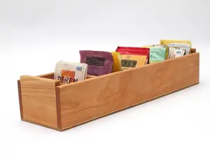 Tea Box, Tea Organizer, Tea Box Wood, Vintage, Hardwood Tea Box, Drawer Organizer, Tea Box Gift, Keepsake Box