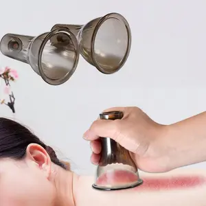 Manual Cupping Machine, 1 Piece Vacuum Negative Pressure Manual Cupping Tool, Household Vacuum Massager, Used for Relaxation and Health Care