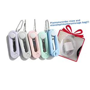 2025 New Safe Folding Scissors, Portable Travel Scissors, Foldable Telescopic Cutter Pocket, 3/6pcs Creative Multifunctional Mini Scissors Perfect for Scrapbookers Scrapbooking Crafting Durable Ideal for