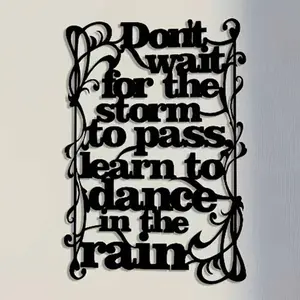 Metal Wall Art, Wall Decor, Wall Hanging Decor, Wall Art for Home Living Room Bedroom Office, Home Decor, Room Decor, Poster, Modern Home Decor