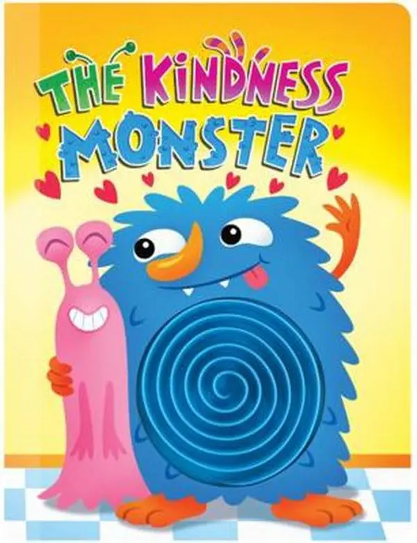 USED Book - Kindness Monster - Silicone Touch and Feel Board Book - Sensory Board Book (Touch & Feel Sensory Board Books for Baby & Toddler Time) by Little Hippo Books (Unknown) - english