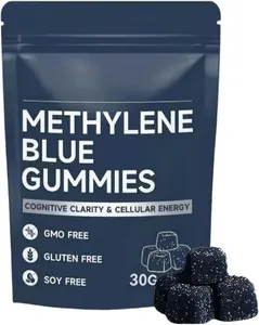 Methylene Blue Gummies Long-Lasting Energy for Men 30 Gummies
