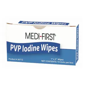 PVP Iodine Wipes Unitized