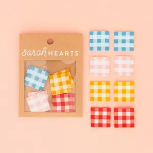 Gingham Multipack - Sewing Woven Clothing and Quilt Labels