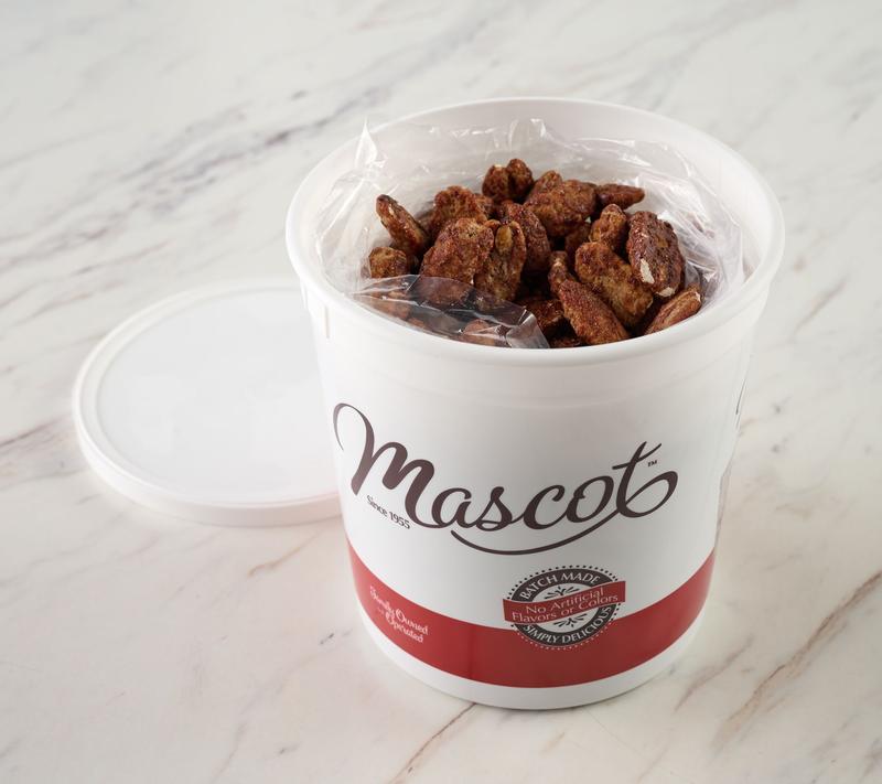 Mascot Shelling Company 2lb Tub of Premium Flavored Pecans