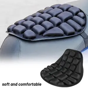 Universal Lycra Motorcycle Seat Cushion, Soft Comfort Shock Relief Pad, Fits Motorbikes & Electric Bikes, Durable Design