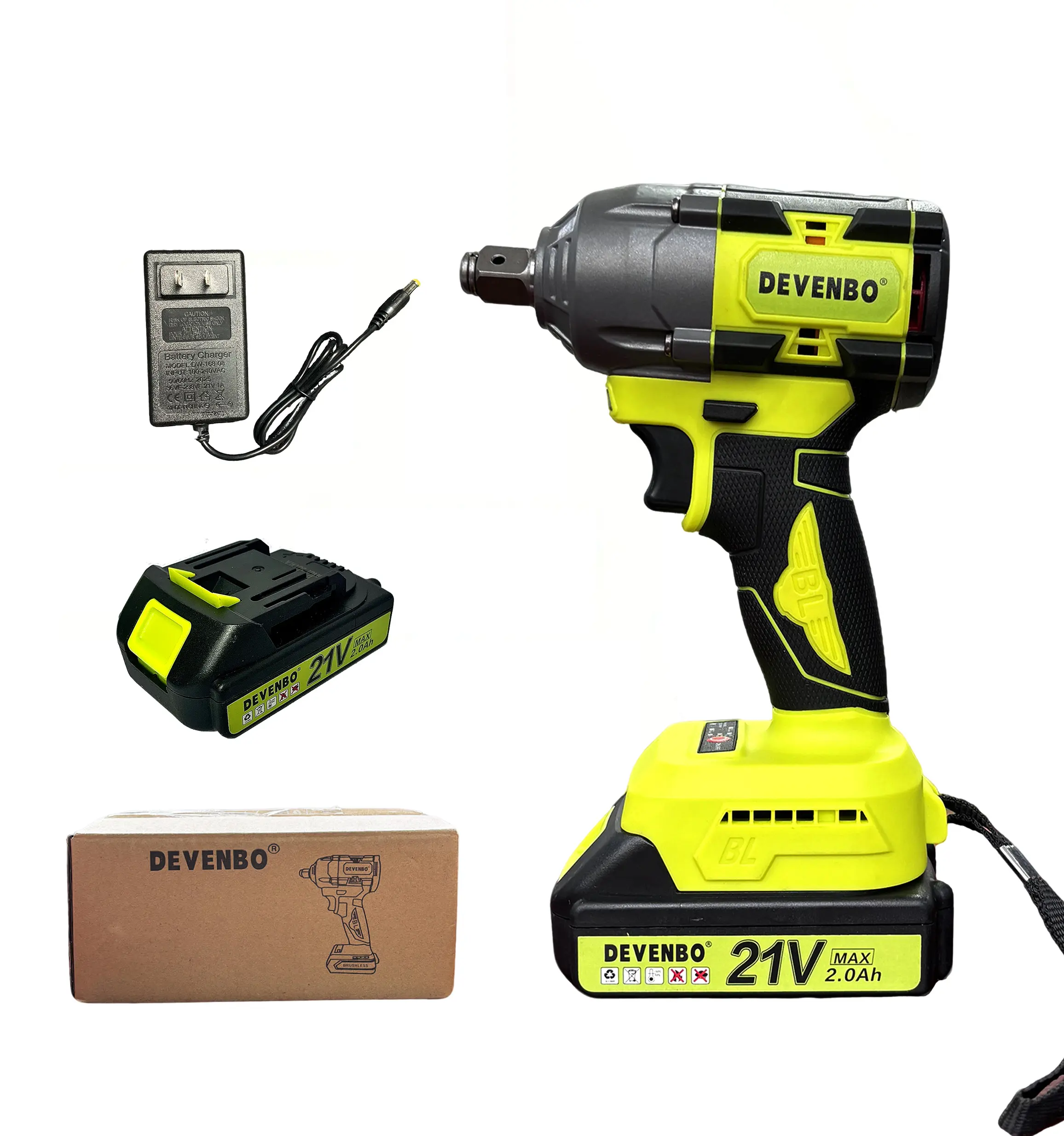 400N electric wrench+1 battery