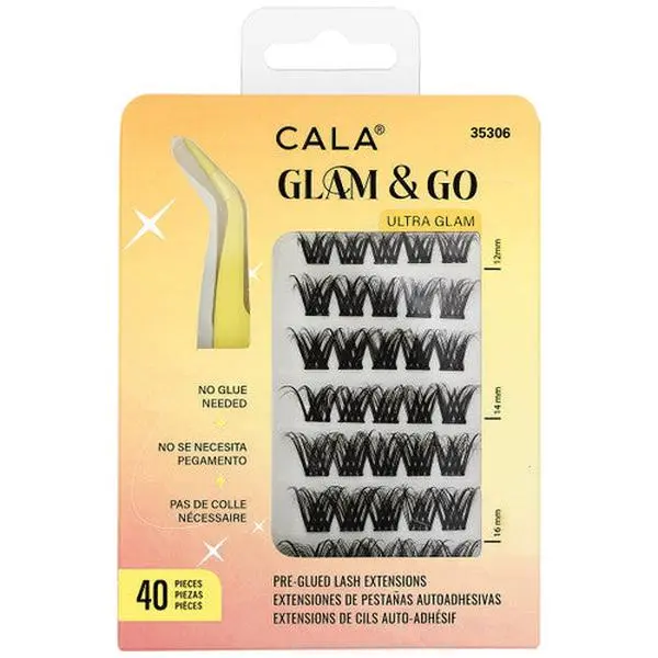 CALA Glam & Go - Ultra Glam Pre-Glued Lash Clusters