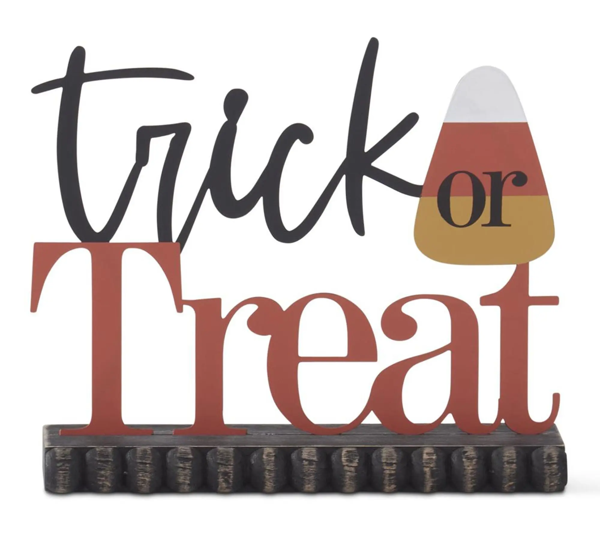 RC Home Decor-7.75" Halloween "Trick or Treat" Tabletop Sign