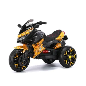 Black Friday Deal Kids Motorcycle Electric Dirt Bike, Off-Road Dirtbike for Kids,Kids Motorcycle Ride-On Motorcycle 3-Wheels Battery Powered Motorbike  Rechargeable 12 V Kids  Ride on Toy with PU Seat Training  Wheels/manual Throttle/Lighting  Wheels