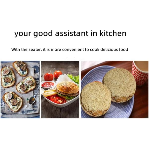 Food-Grade 304 Stainless Steel Sandwich Sealer and Cutter, Uncrustable Sandwich Maker for PBJ, Crust Remover for Kids Lunch USA