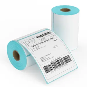 Bonvoisin Printing Scale Label Rolls, 58 X 40 mm, Barcode Label