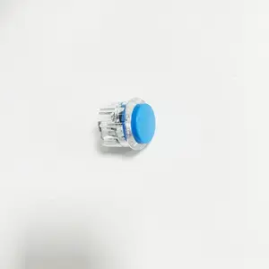 Transparent Arcade Push Button, Replace OBSF-30 OBSN-30, DIY Raspberry Pi MAME, PC Game, 1PCs, 30mm Blue Color