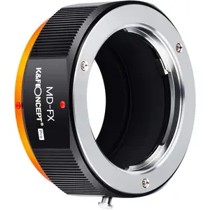 K&F Concept MD to FX Lens Mount Adapter with Matting Varnish Design, Fits for Fuji XT2 XT20 XE3 XT1 X-T2