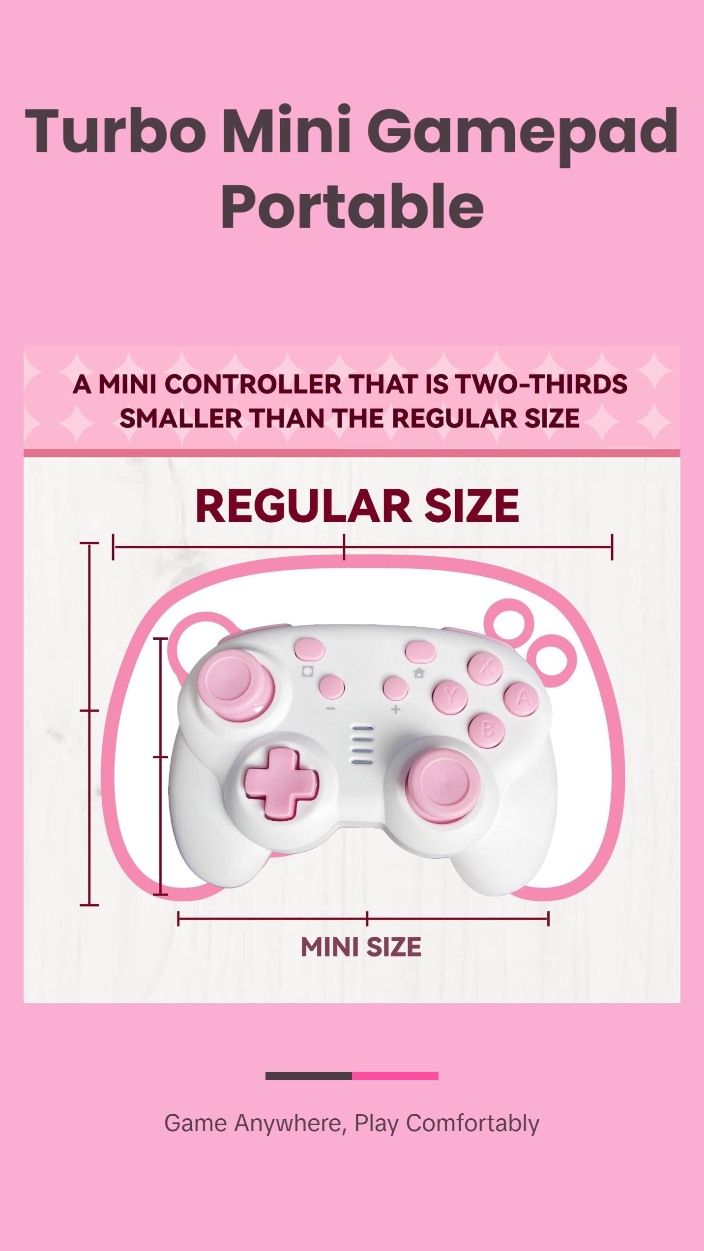 The Turbx Mini Mate Pocket Size Wireless Controller