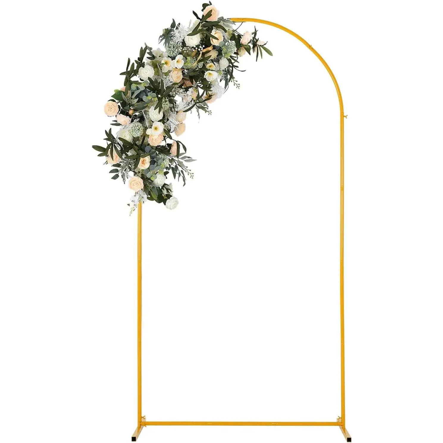 6.6 FT Wedding Arch Backdrop Stand for Parties, Balloon Arch Stand, Wedding  for Ceremony, Metal Arch Backdrop Stand for Bridal  Showers, Birthday Party Decoration Door Frame