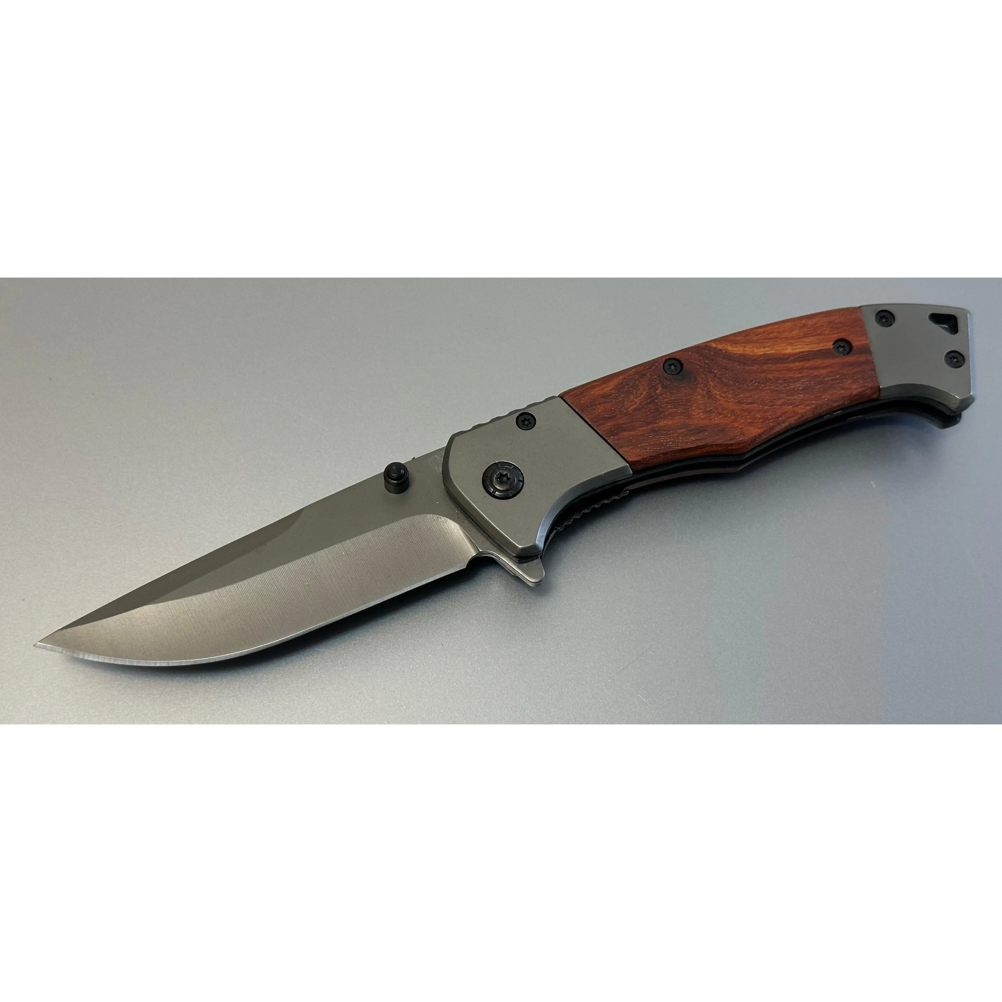 Pocket Knife Medium Size Classic Design Modern Function Titanium Bolsters 4” EDC