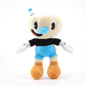 13 Style Cuphead Plush Toy Mugman Ms.Chalice Boss King Dice Puphead Soft Plush Stuffed Toys Cute Cartoon Doll For Kid Xmas Gifts