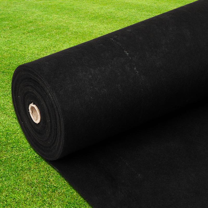 Commercial Grade Woven Landscape Fabric 5.8oz, 4FT X 300FT - Heavy Duty Double Layer  Barrier, Ground Cover Mat For Gardens, Landscaping, Lawns & Driveways