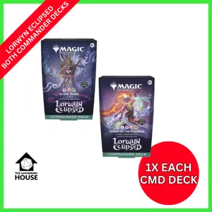 Lorwyn Eclipsed Commander Decks [Set of 2] - Blight Curse + Dance of the Elements - Magic: The Gathering - MTG