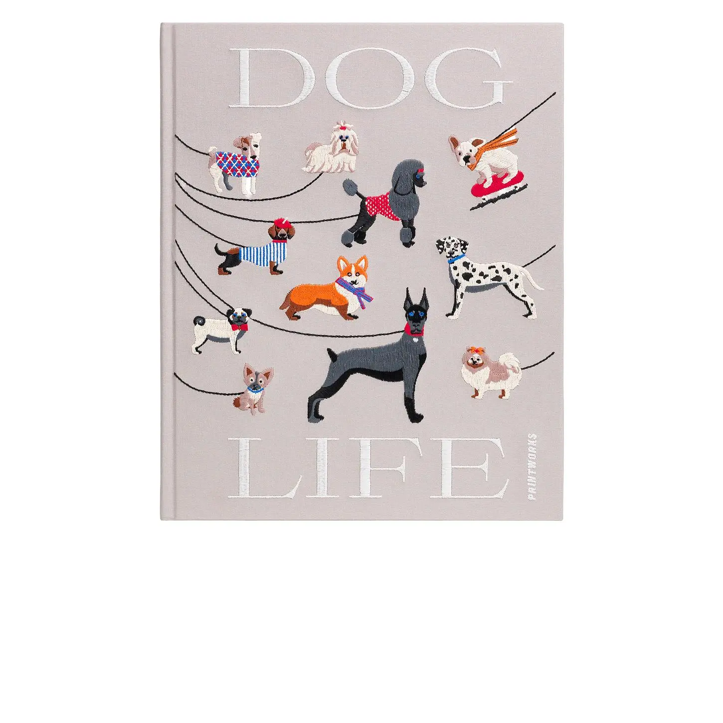 Printworks Embroidered Photo Album in Dogs