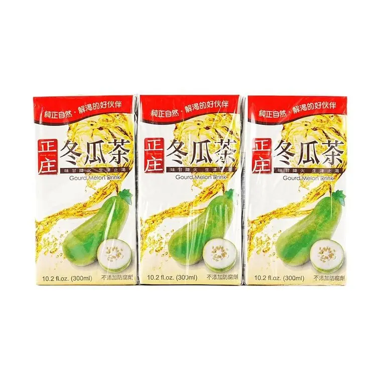Kuang Chuan Sweet Caramel Winter Melon Single Serving Fruit Juice Cold Beverage, 300ml x 6 Pack
