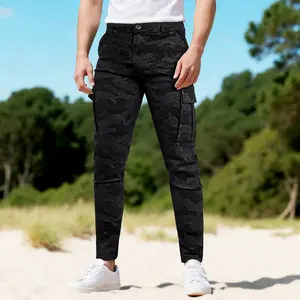 GINGTTO Men's Straight Leg Jogger Pants Casual Slim Fit Stretch Sweatpants Hiking Trousers