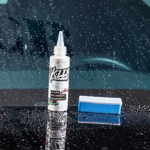 KLCB Scratch-Free Car Glass Compound -  Car Detailing Polish, Removes Water Spots/Road Oils/Windshield Haze, Rain Repellent (Long-Lasting)