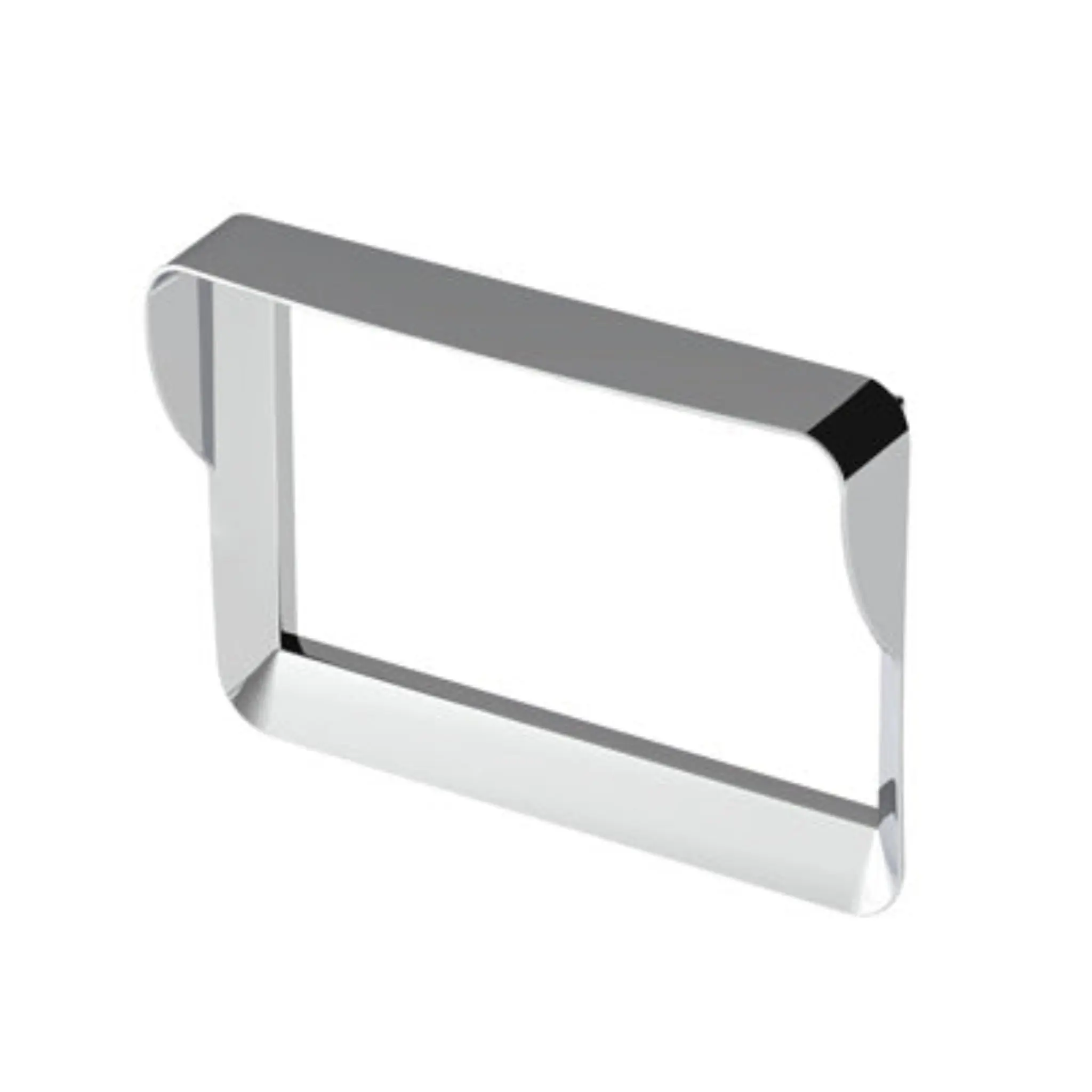 United Pacific Chrome Plastic 7" Navigation Screen Bezel for Peterbilt, Molded Dashboard Accessory with Easy Installation, Durable Construction & Bright Triple Chrome Finish