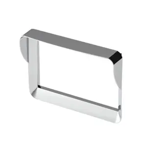 United Pacific – Chrome Plastic 7" Navigation Screen Bezel for Peterbilt