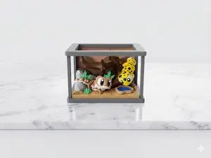 Reptile Tiny Terrarium
