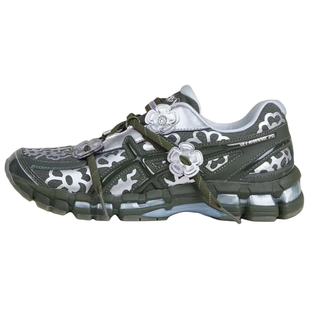 ASICS GEL Kayano 20 Cecilie Bahnsen Olive Stylish Comfortable Low Top Running Shoes Unisex 1203A794-300