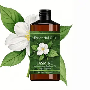 100ML Jasmine Scented Premium Aromatherapy Oil, Long-Lasting Fragrance for Home Use, Nail Hair Skin Care, Massage Humidifier Moisturizer