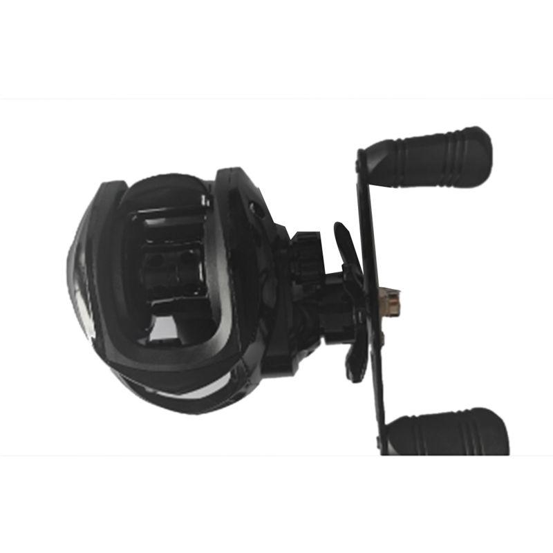Water Drop Wheel Fishing Baitcasting Reel 18+1 Shaft 7.2:1 High Gear Metal Line Cup Sea Jig Wheel Left Hand