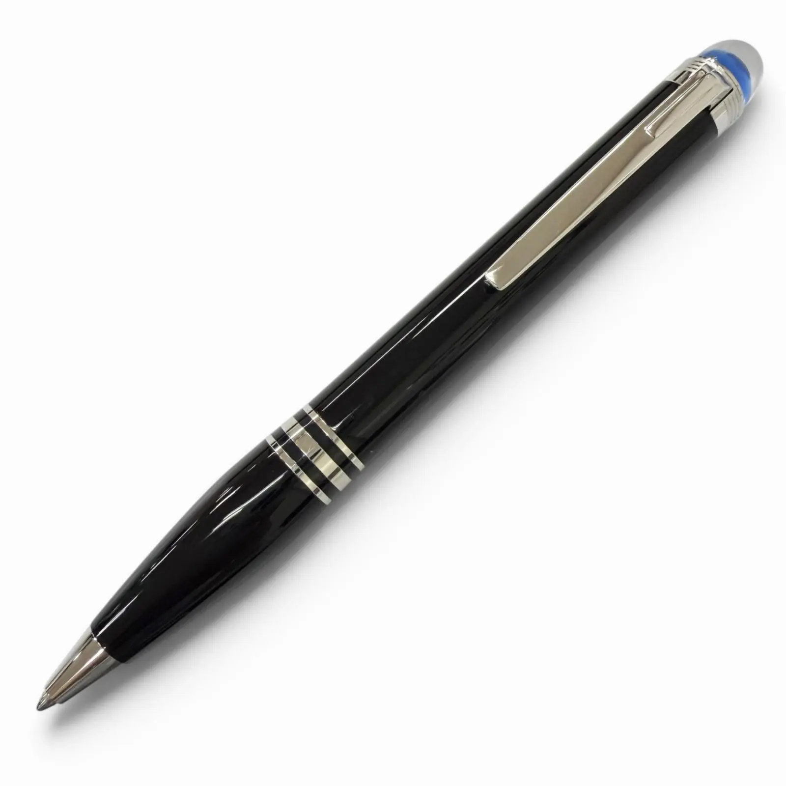 Pre-owned Montblanc Others Small Leather Goods Starwalker Ballpoint Pen