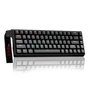 AULA WIN68 HE Mechanical Gaming Keyboard 60%, Hall Effect Magnetic Switch, Fast Trigger Mode Adjustable Actuation, 8000Hz Polling Rate, RGB Backlit, Wired Black Keyboard for Laptop/PC Gamer fathersdaygiftideas