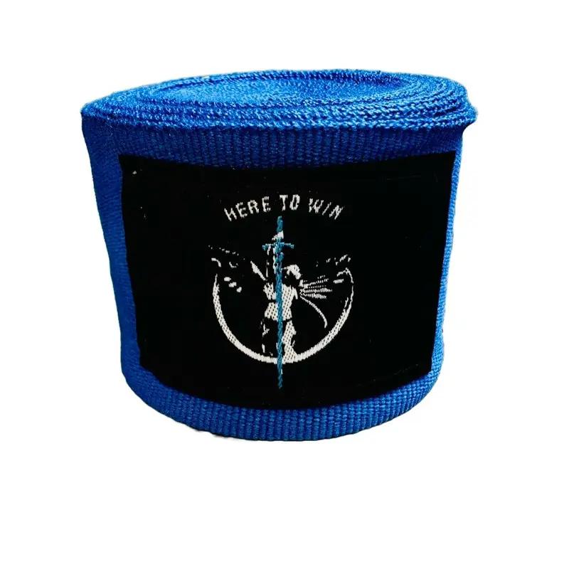 Harbinger MMA Handwraps 5m - Breathable, Flexible, Lightweight Combat Gear with "HERE TO WIN" Design