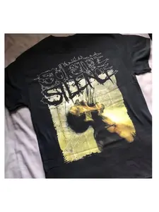 2025 new lightweight suicide silence shirt, black unisex full size T-shirt, men's and women's summer casual round neck T-shirt