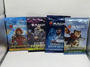 2024 & 2025 Magic The Gathering Play Booster Packs - Lot of 4 Assorted